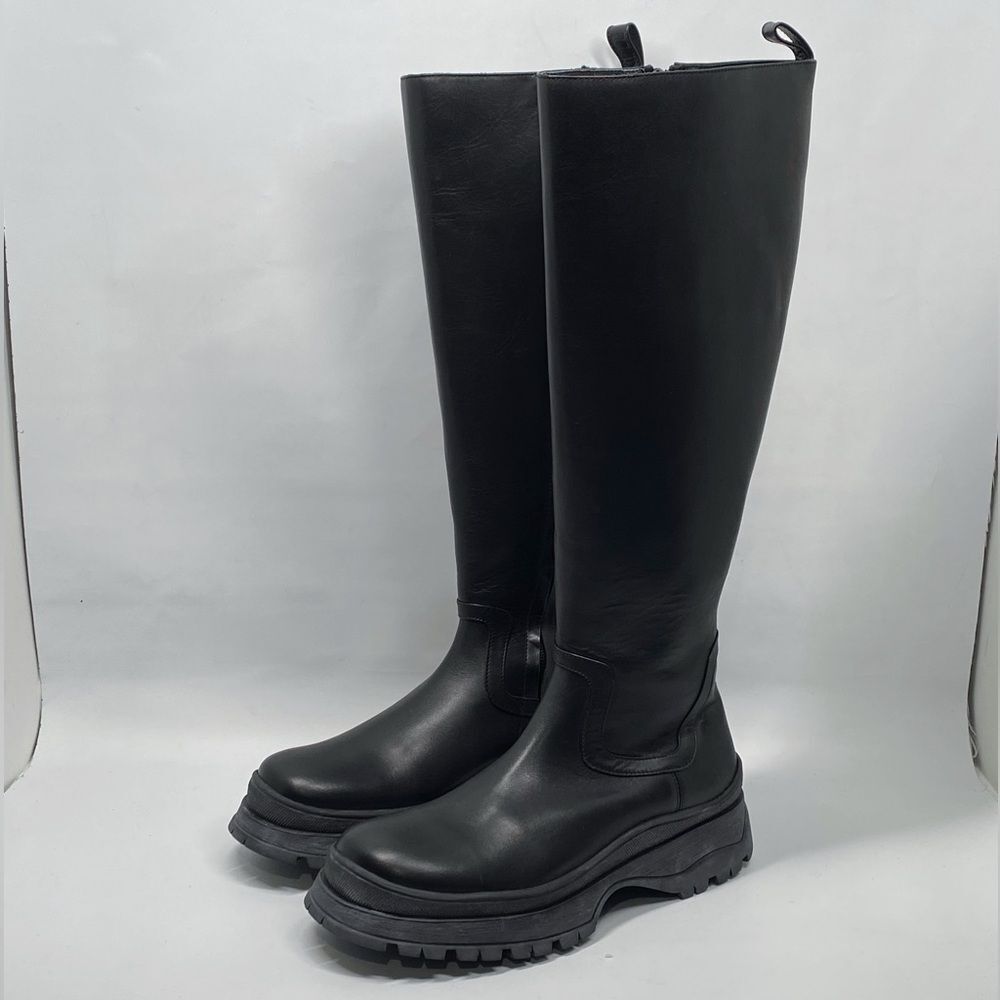 Staud Black Tall Boots size 37